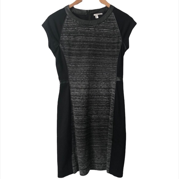Halogen Dress Womens Tweed Colorblock Sheath Career Business Office Size XS - Picture 1 of 12